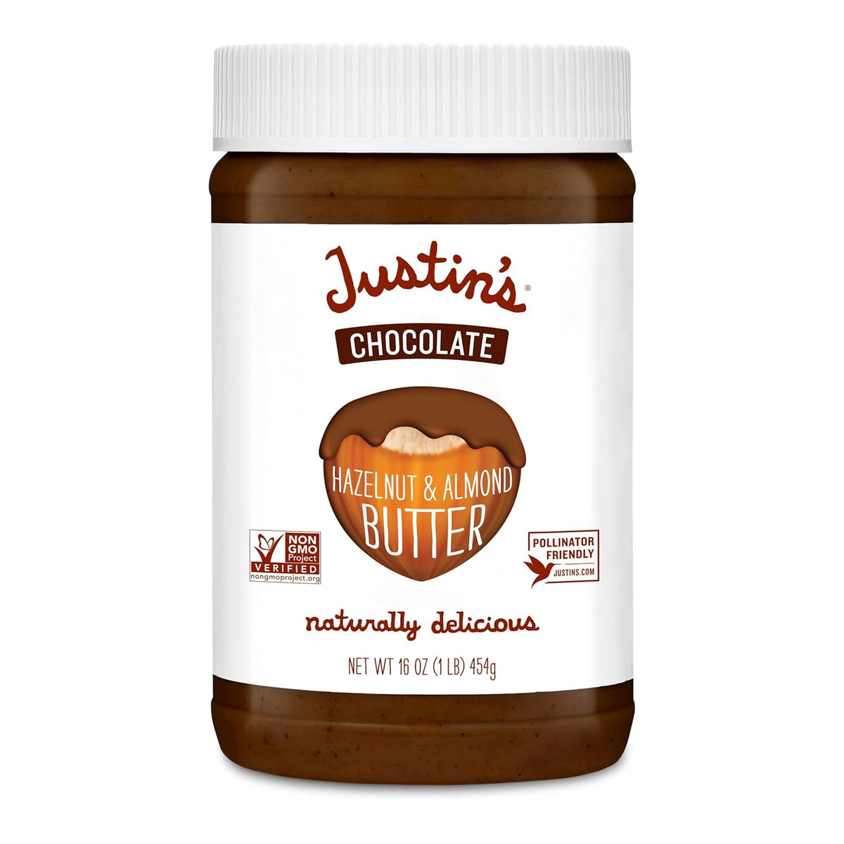 Justin's, Hazelnut Almond Butter Chocolate, 16 Ounce
