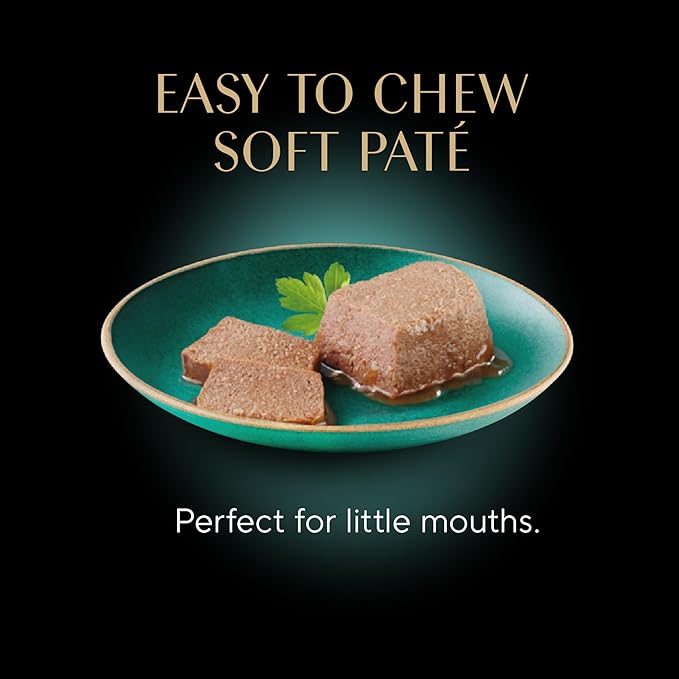 Sheba Perfect Portions Kitten Wet Cat Food Pate Chicken Entree and Salmon Entree, 2.6 oz. Twin-Pack Trays (12 Count, 24 Servings) (Pack of 2)
