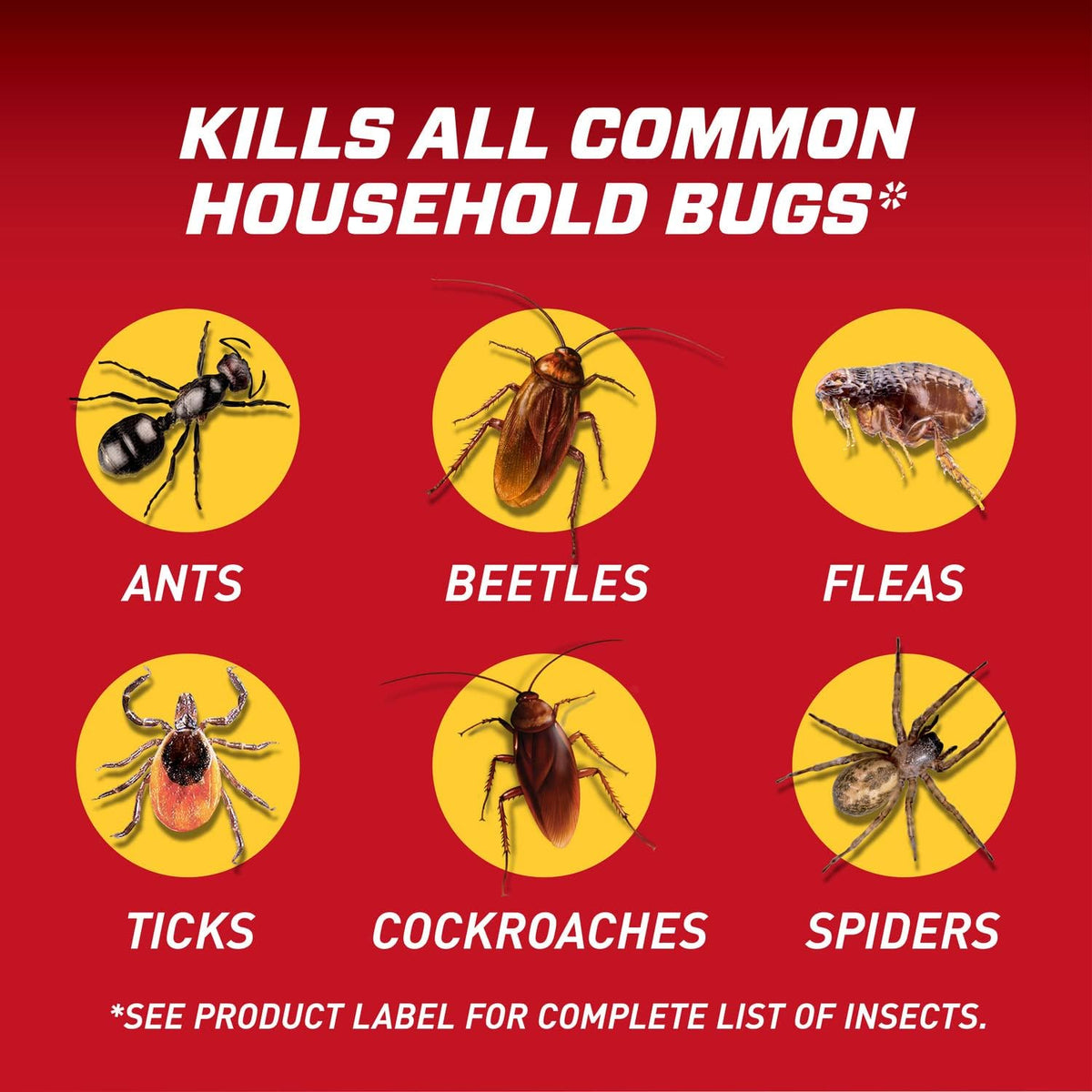 Ortho Home Defense Insect Killer for Indoor and Perimeter2 with Comfort Wand, Controls Ants, Roaches, Spiders and More, 1.33 gal