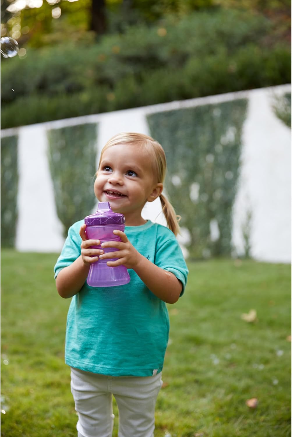 NUK Fun Grips Hard Spout Sippy Cup, 10 oz. | Easy to Hold, BPA Free, Spill Proof Toddler Cup, 4pk