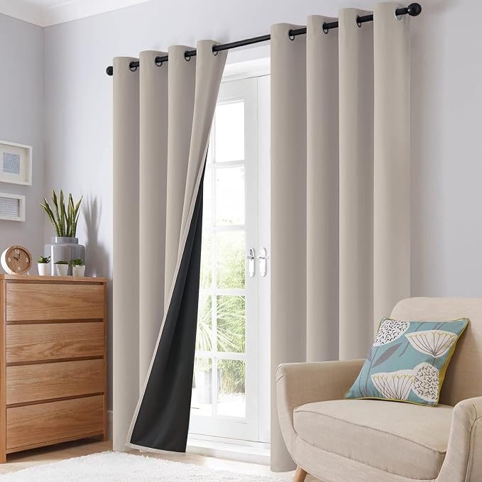 SimpleHome 100% Blackout Curtains