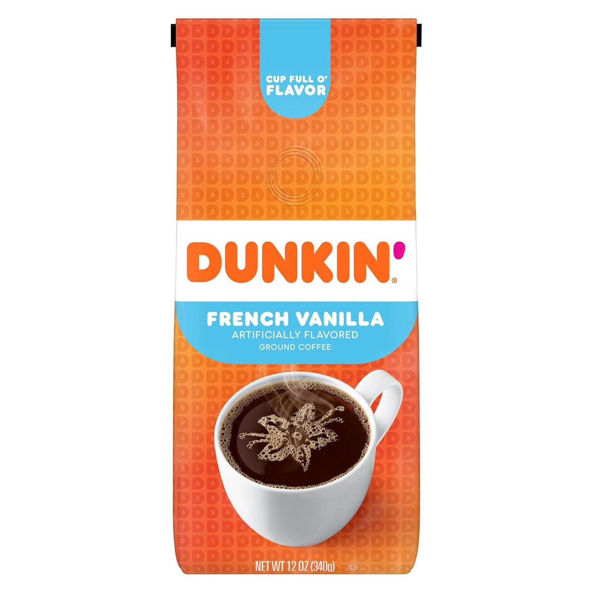 Dunkin' Donuts® French Vanilla Coffee, 12 Oz Bag