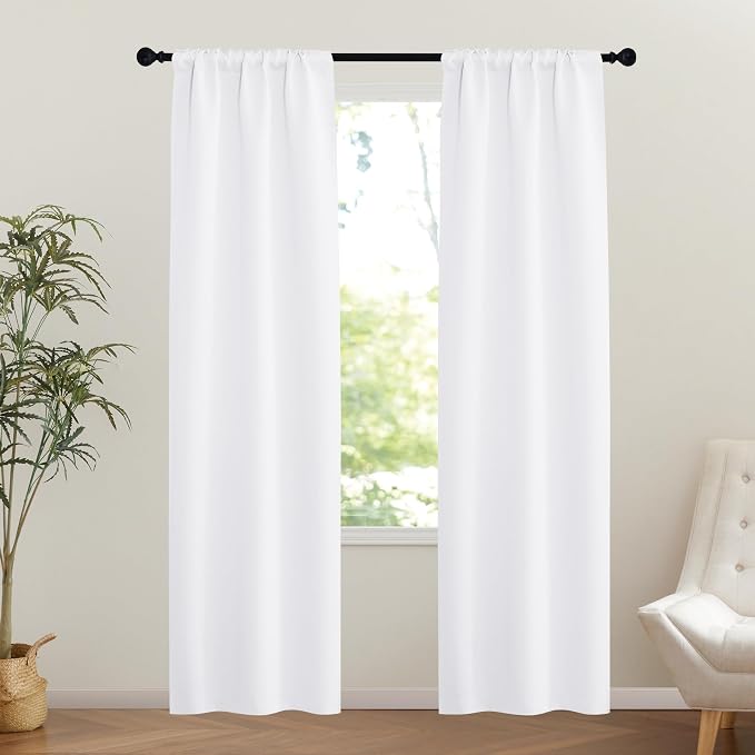 NICETOWN 1 Panel Room Darkening Door Curtains