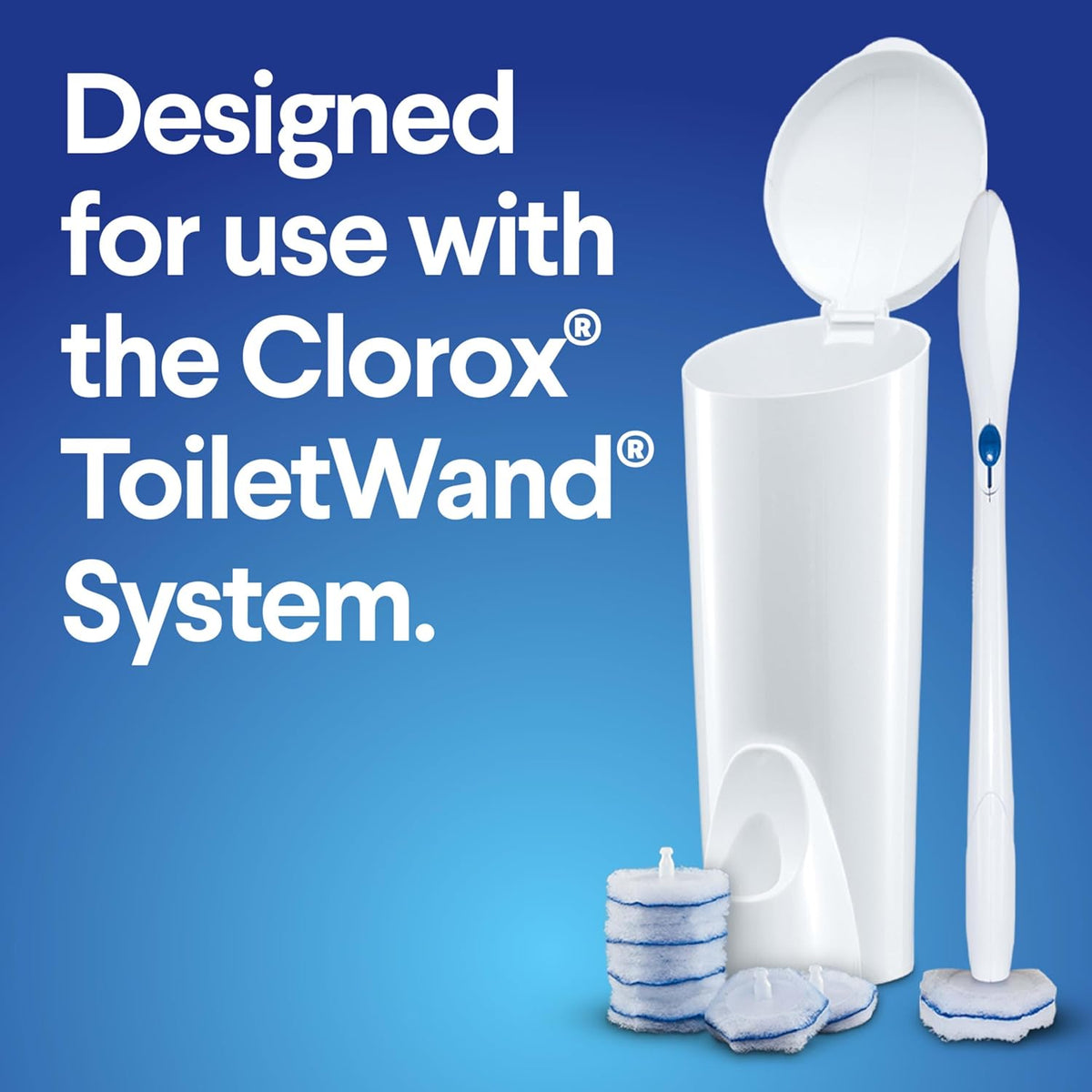 Clorox ToiletWand Disinfecting Refills, Disposable Wand Heads, 30 Count (Package May Vary)