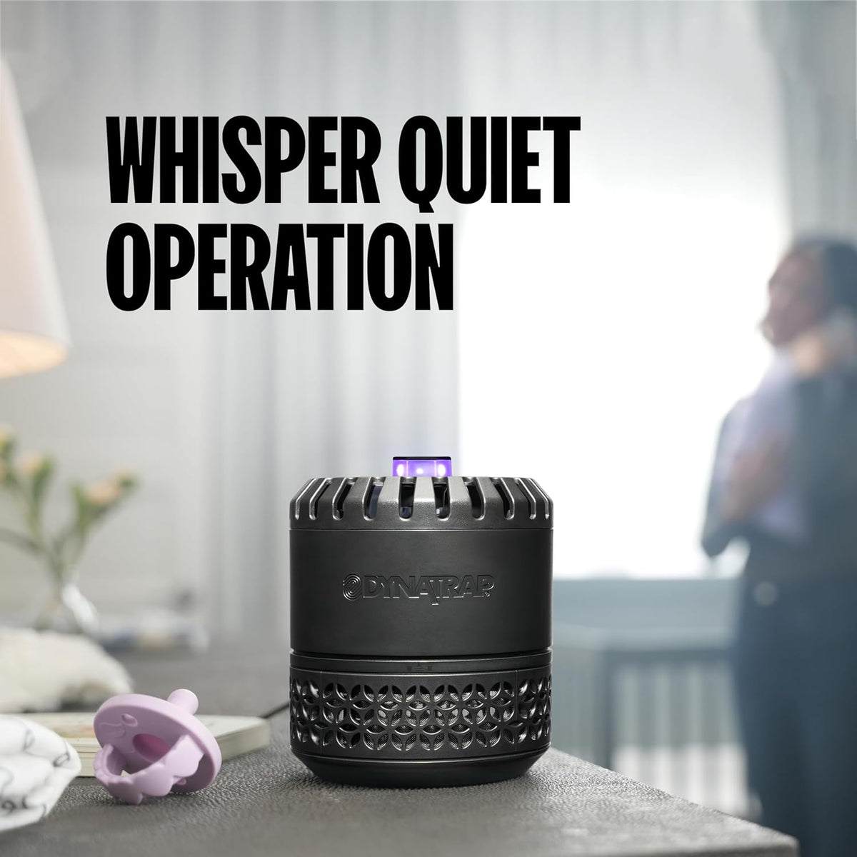 DynaTrap DT152 Indoor Insect Trap and Killer – Catches and Kills Gnats, Flies, Moths & Other Flying Insects