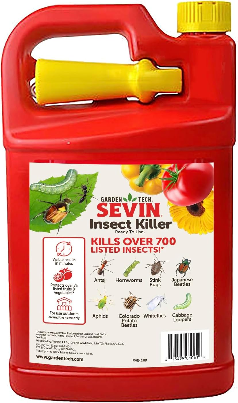 Sevin 100547234 Insect Killer Ready to use 1 Gallon, White Label