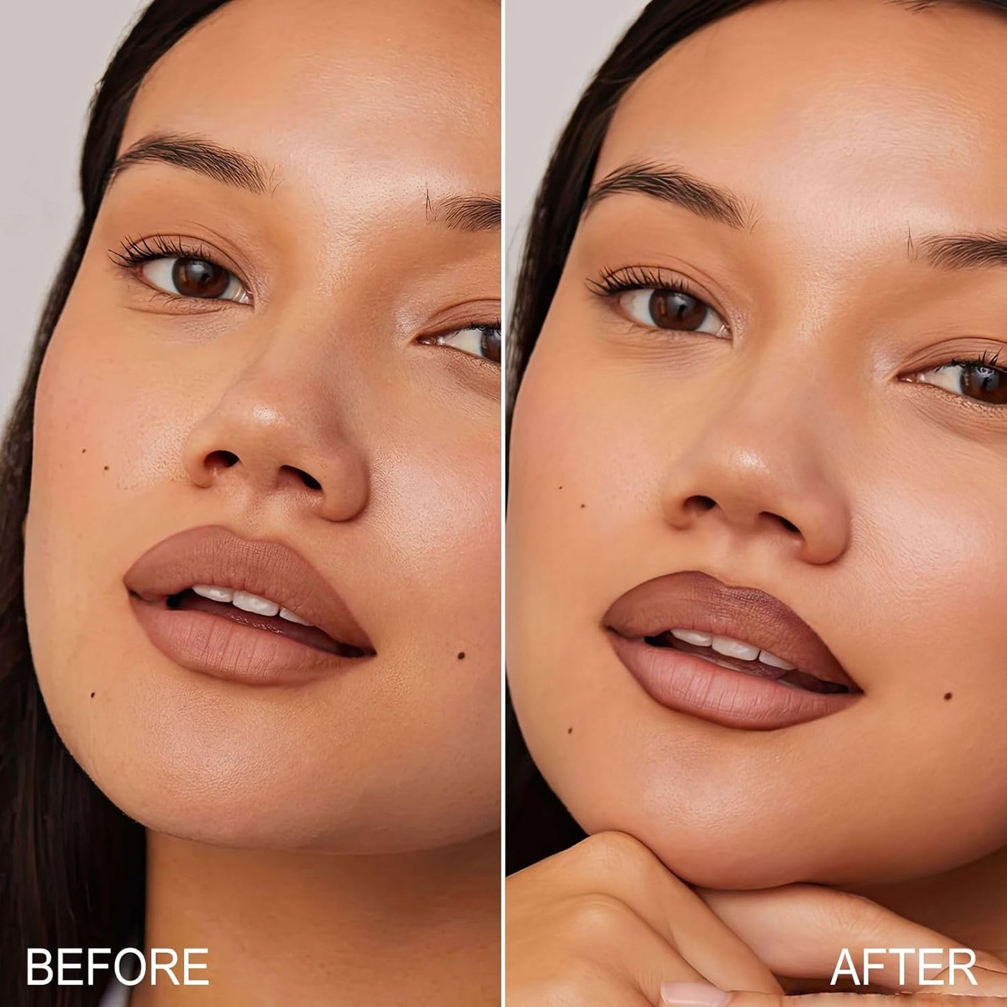 OETUIOW Lip Tint Stain Peel Off - Waterproof Lip Liner Stain, Moisturizing Long-Lasting Lip Stain, Create A Natural Lip Color, Enhancing Complexion for All Skin Types (Black, 0.12 Fl Oz (Pack of 1))
