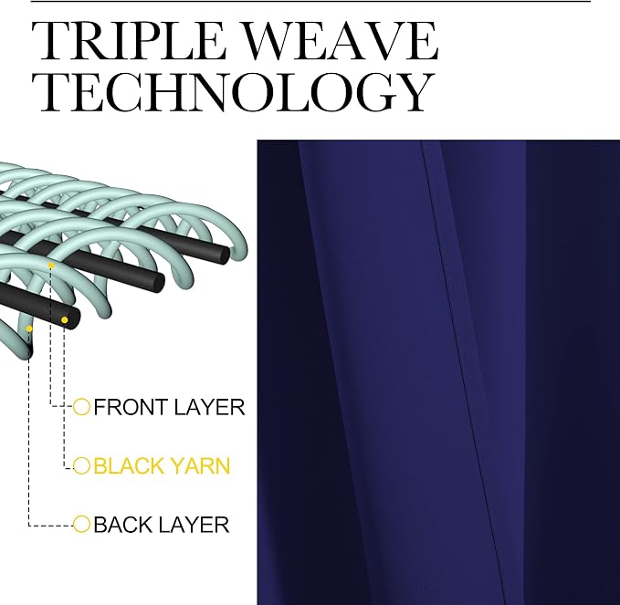 NICETOWN RV Blackout Curtains for Camper Windows, Short Blackout Curtains &