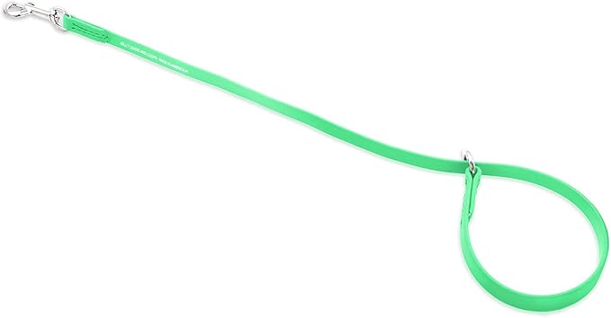 Jelly Pet Grooming Loop Slip Style (3/8" x 25", Lime Green) | Made in The USA