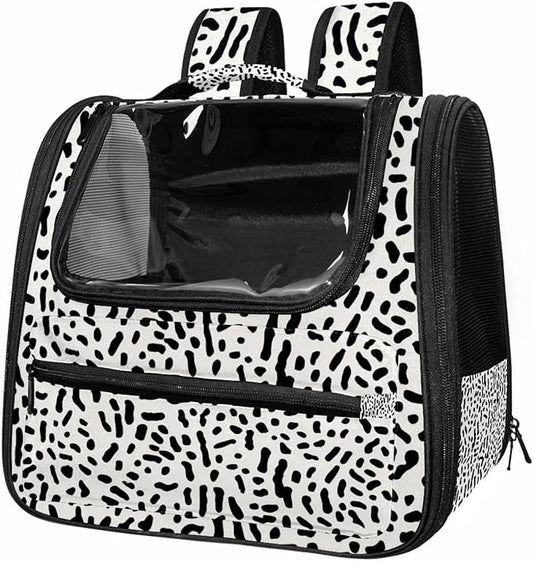 Leopard Skin (2) Dog Cat Carrier Soft-Sided Pet Bag for Small Medium Cats Puppies Airline Approved Cat Travel Carrier