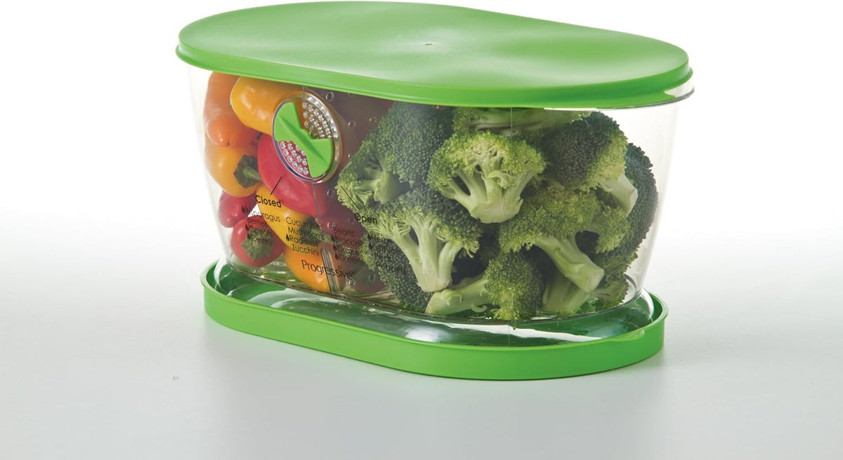 Prep Solutions by Progressive Lettuce Keeper Produce Storage Container, 4.7 Quarts, Green (LKS-06)