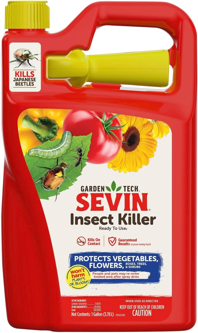 Sevin 100547234 Insect Killer Ready to use 1 Gallon, White Label