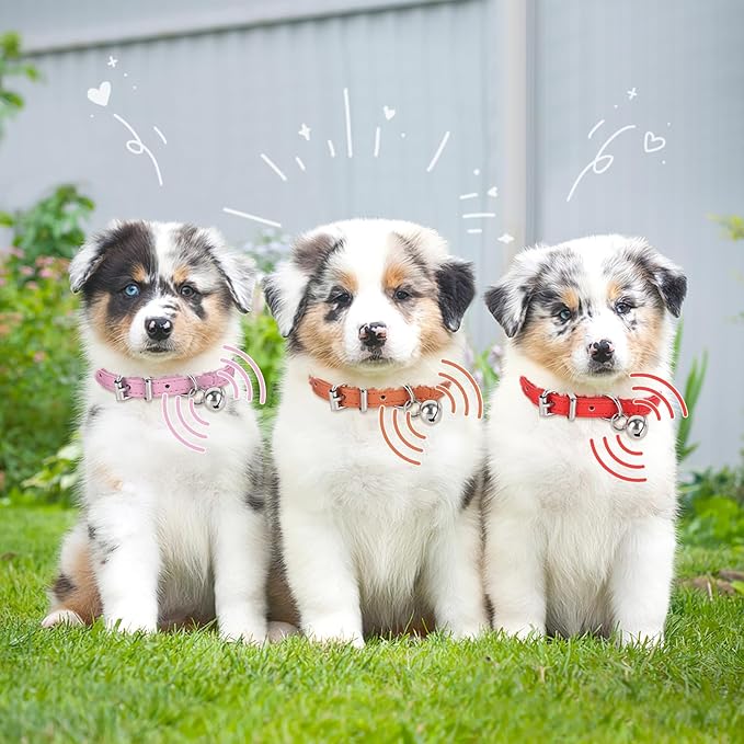 XXS Dog Collar for Teacup Adjustable Teacup Dog Collar for Small Medium Large Dogs 3/8 inch Width (HotPink, XXS)