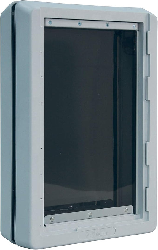 Ideal Pet Products Designer Series Ruff-Weather Pet Door with Telescoping Frame, Extra Large, 9.75" x 17" Flap Size