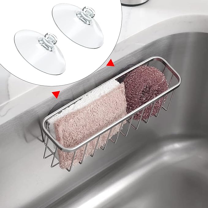 Sponge Holder Suction, Replacement Suction Cups for Sponge Holder, Kitchen Sink Caddy Suction Cup, suction cups for sink caddy