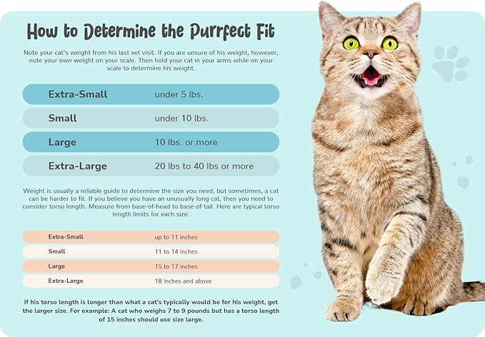 Cozy Comfort Carrier - X-Large Light Blue Cat Carrier and Cat Restraint Bag for Medication Administration, Grooming, Vet Visits, Dental Care, and Nail Trimming