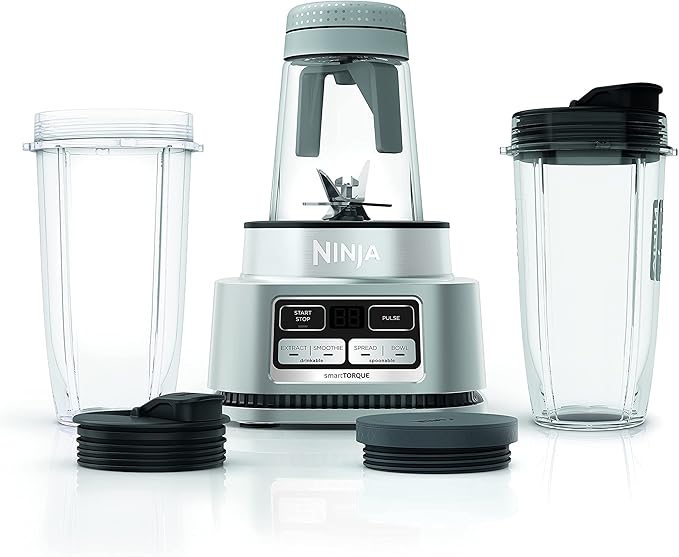Ninja Foodi SS100 Smoothie Bowl Maker & Nutrient Extractor 1100W Blender SS101 (Renewed) (Ninja Foodi SS101)