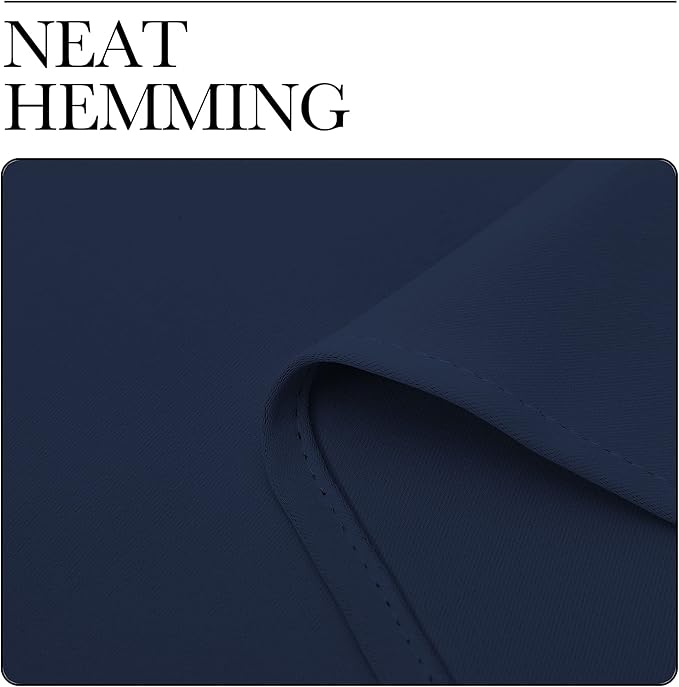 NICETOWN Navy Curtains Blackout Draperies