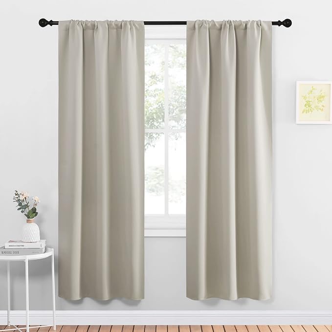 NICETOWN Blackout Curtains for Living Curtains, Room Darkening Window Curtain