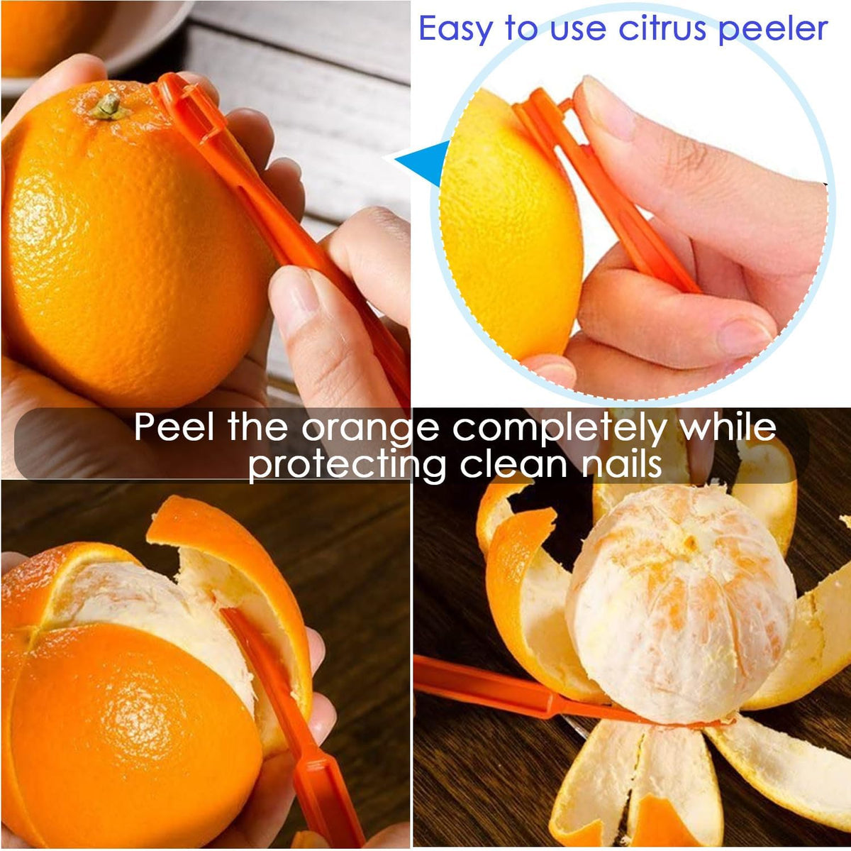 GANNK Potato Apple Vegetable Peelers for Kitchen, I and Y Peelers for Fruit Veggie Potatoes Carrot Cucumber, 3 in 1 Blade Spin Design With Julienne Function
