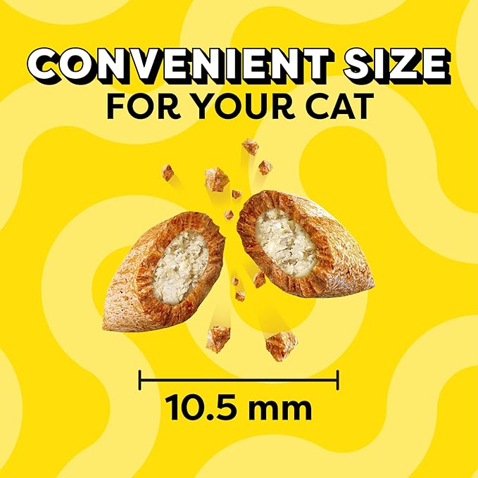 Temptations MixUps Backyard Cookout Flavor Crunchy and Soft Cat Treats, 3 oz. Pouch (Pack of 12)