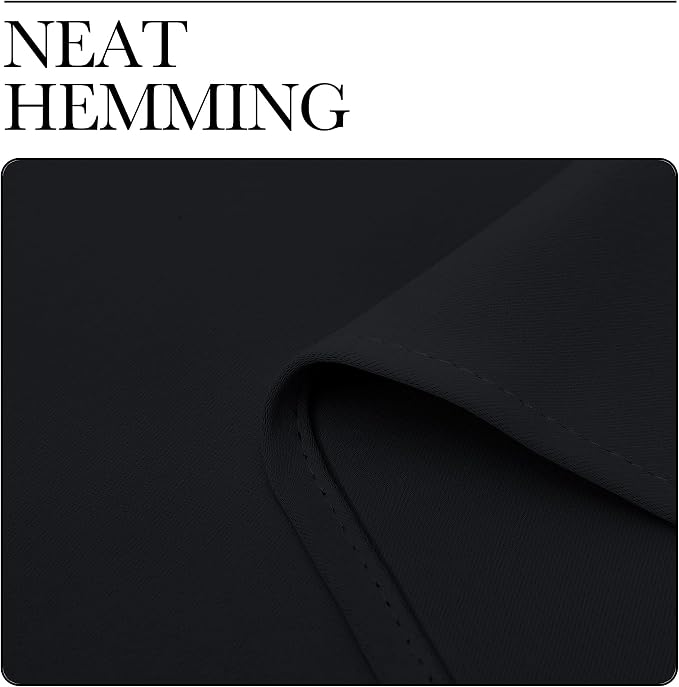 NICETOWN Halloween Black Out Curtain Panels