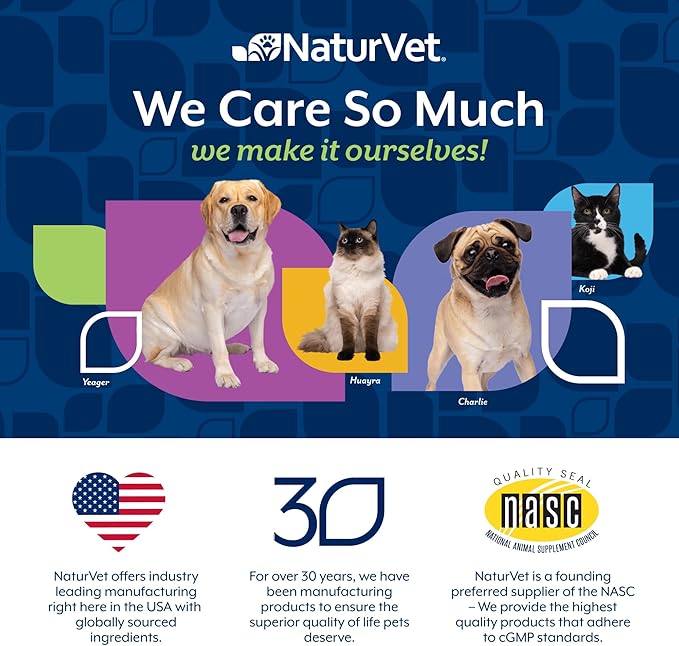 NaturVet Mushroom Max Advanced Immune Support Dog Supplement – Helps Strengthen Immunity, Overall Health for Dogs – Includes Shitake Mushrooms, Reishi, Turkey Tail – 120 Ct.
