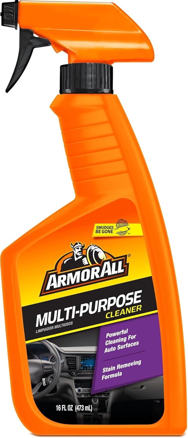 Armor All Multi Purpose Cleaner , Car Cleaner Spray for All Auto Surfaces, 16 Fl Oz