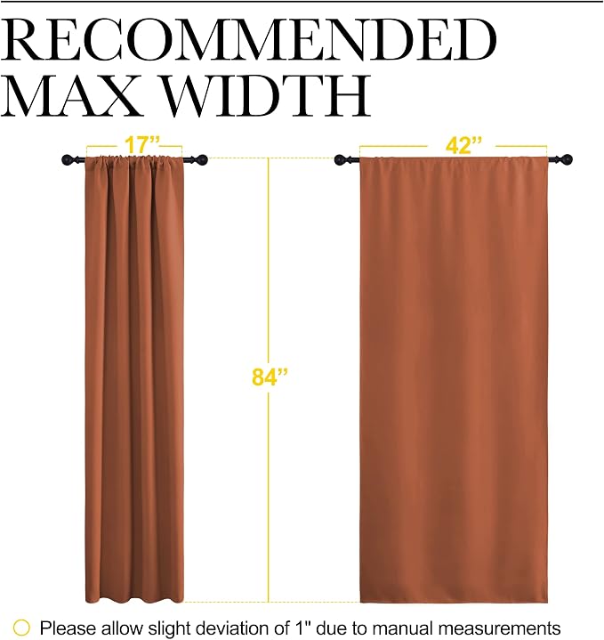 NICETOWN Blackout Curtains and Drapes