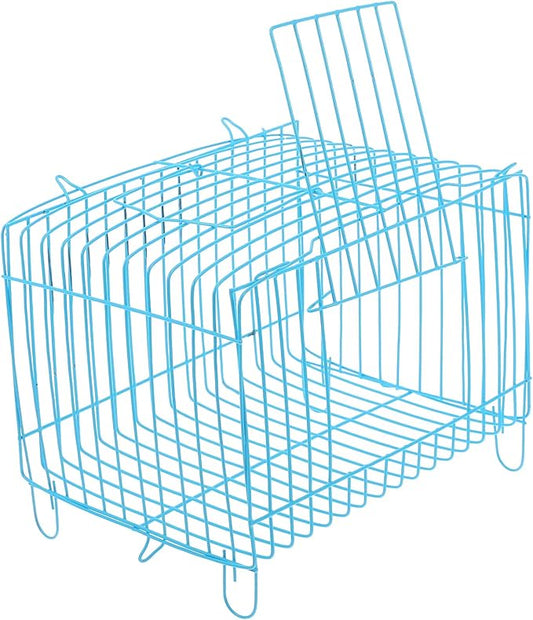 Kisangel Metal Bird Travel Cage Small Bird Cage Portable Carrier Storage s Carrying for Pet Product