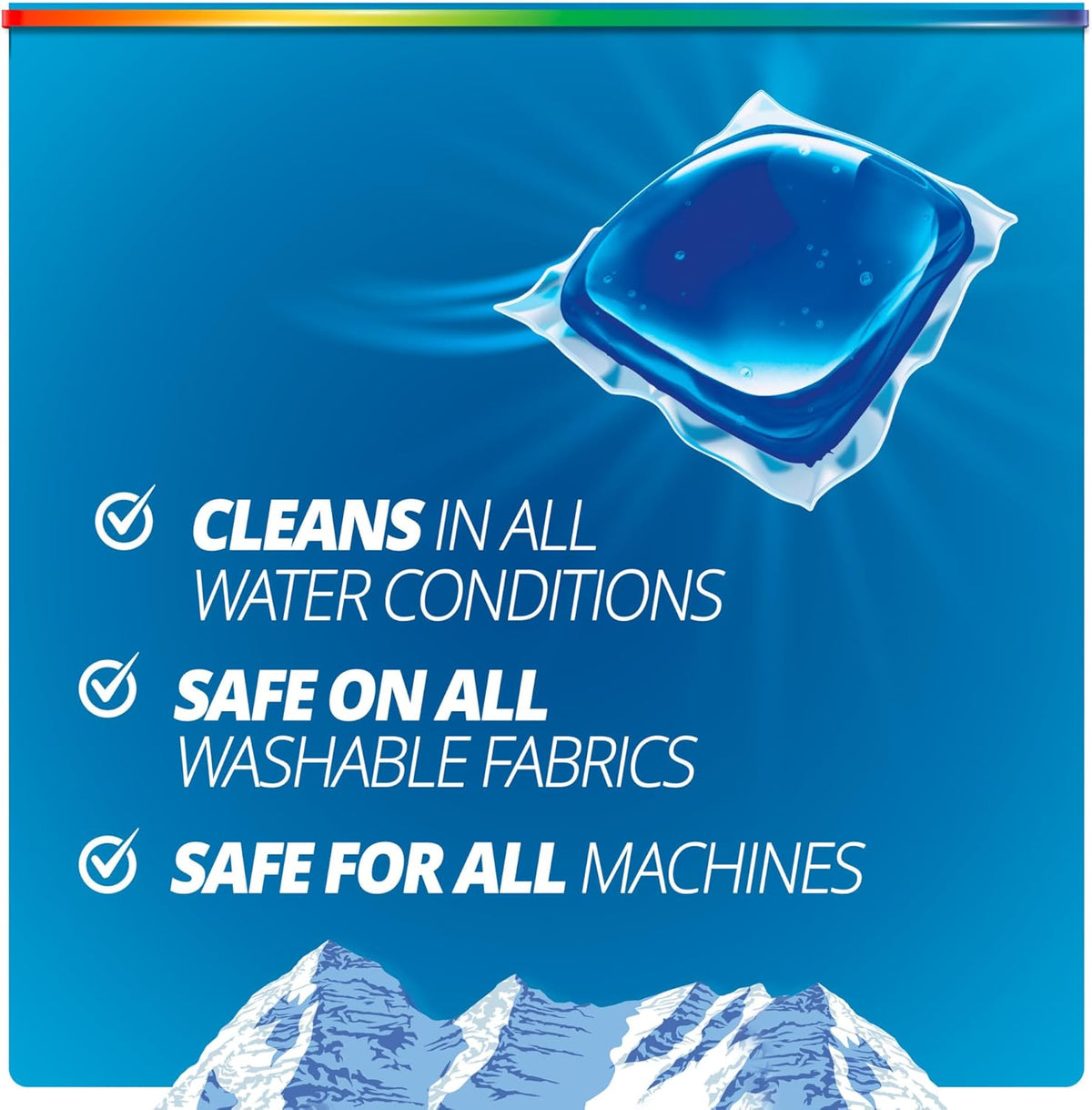Purex 4-in-1 Laundry Detergent Pacs, Fresh Mountain Breeze, 66 Pacs