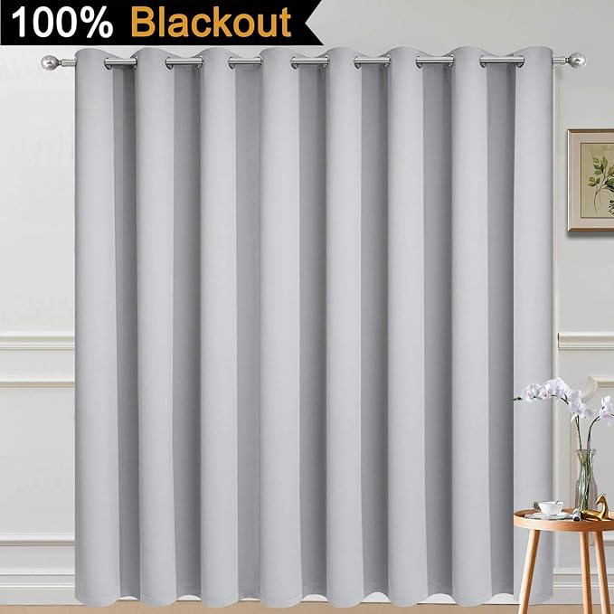 Yakamok Extra Wide 100% Blackout Curtains