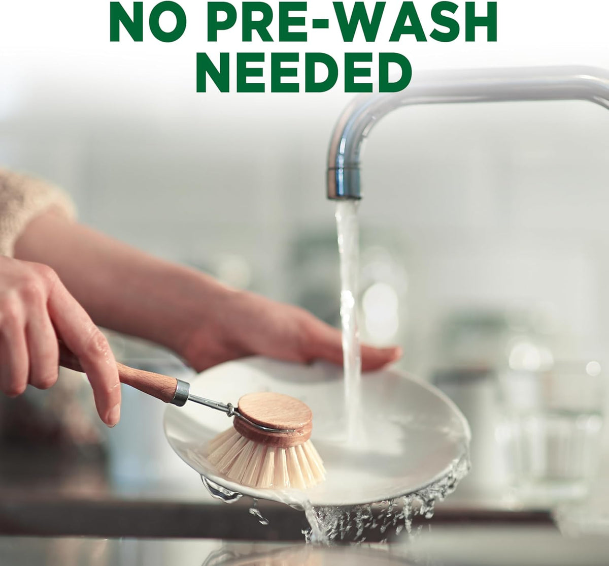 Cascade Free & Clear Dishwasher Detergent Liquid Gel, Dish Detergent, Dishwasher Soap, Lemon, 75oz