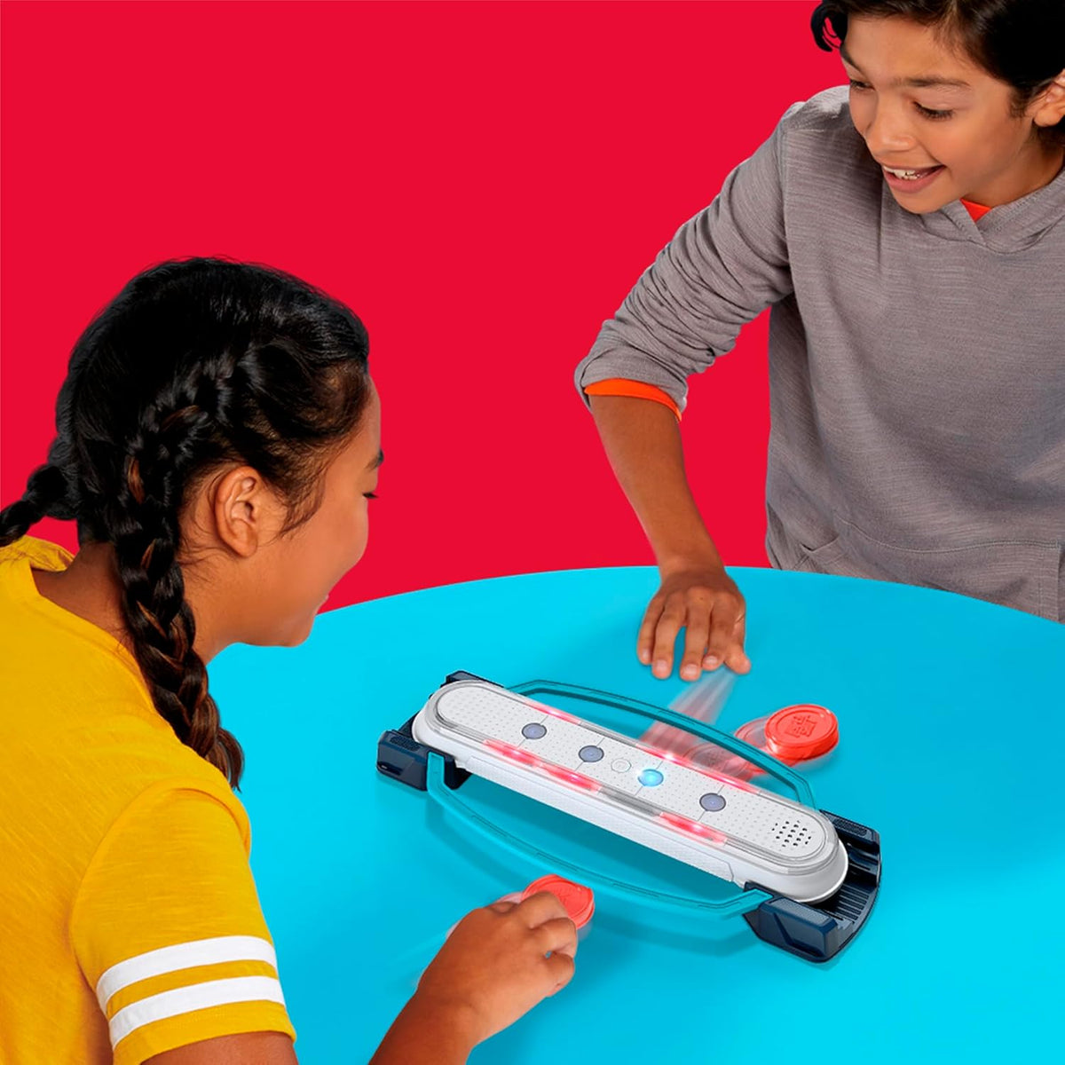 Hasbro Gaming Hypershot Electronic Tabletop Hockey Game | 5 Games in 1 | Music, Lights, and Sounds | Ages 8 and Up | for 1 to 2 Players | Kids Board Games