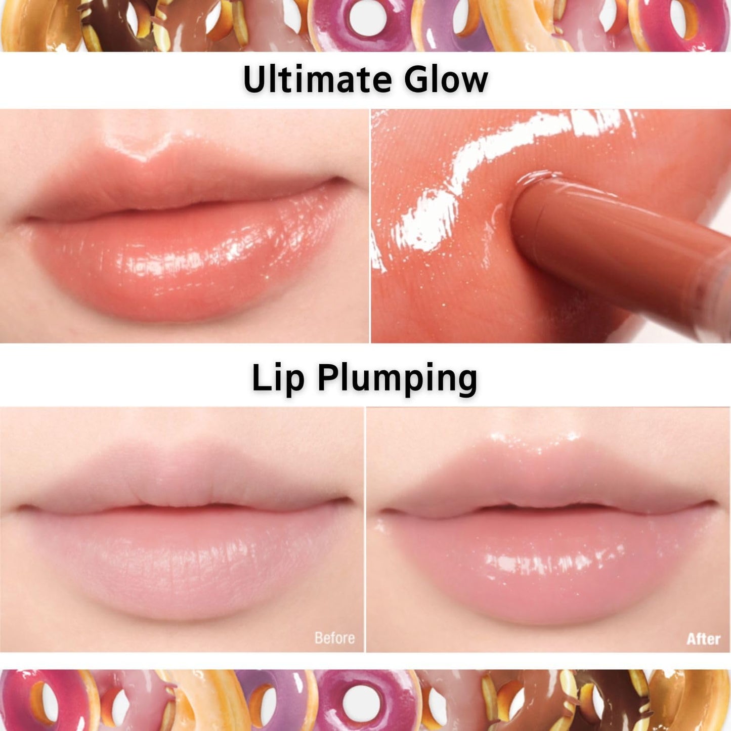 BBIA Over Glaze Stick - Lip Plumping Gloss Melting Balm Lipstick, Intensive Volume Up, High Shine & Glossy, Ultra Watery Moisturizing & Volumizing, Glowy Texture, Korean Lip Makeup (09 LYCHEE GLAZE)