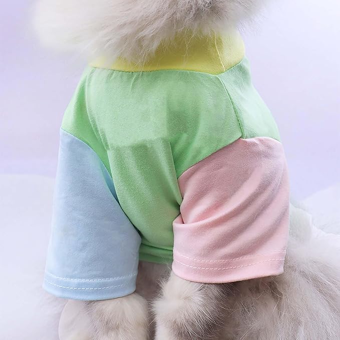 Custom Dog Birthday Shirt,Personalized Pet Apparel Print with Name Age Number,Pet Birthday Outfit,Lightweight Breathable Cotton Vest for Small Medium Large Dogs Cat (Dopamine Pink, X-Large)