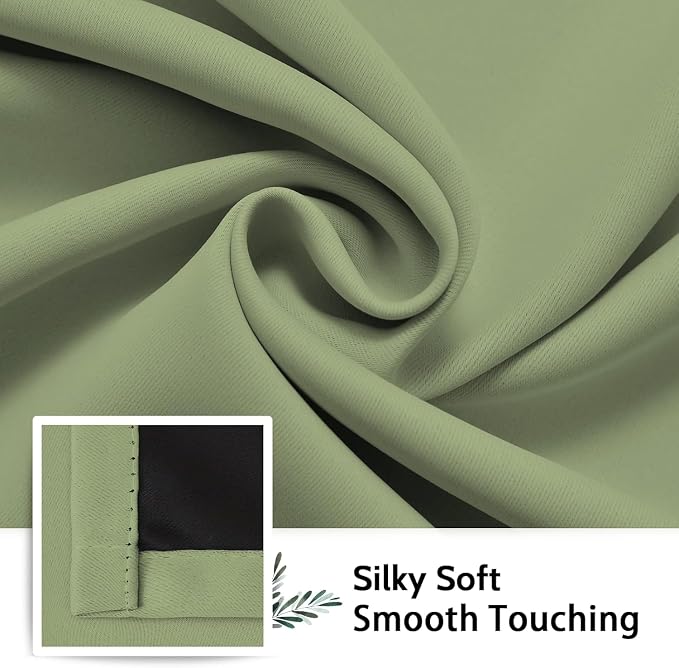 SimpleHome 100% Blackout Curtains