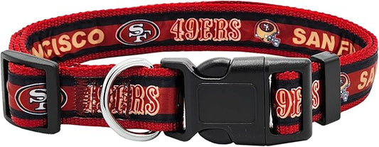 New & Improved Pets First NFL Licensed PET Collar- Heavy-Duty, Strong, and Durable New Dog Collar. Available in 32 Football Teams and 4 Sizes