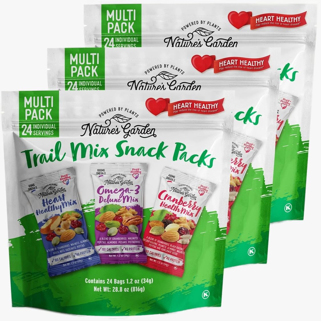 Nature's Garden Healthy Trail Mix Snack Pack (28.8 oz)