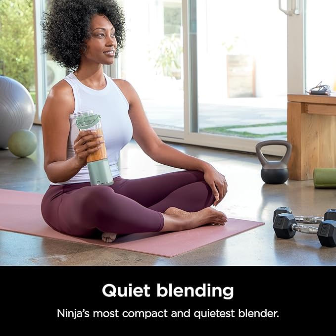 Ninja Blast Portable Blender, Cordless, 18oz. Vessel, Personal Blender for Shakes and Smoothies (Renewed)