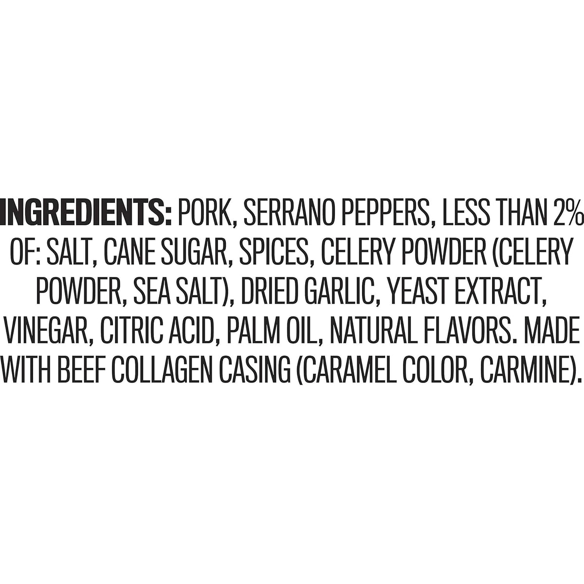Duke's Pork Hot & Spicy Smoked Shorty Sausages, 7g Protein Per Serving, 16 oz.