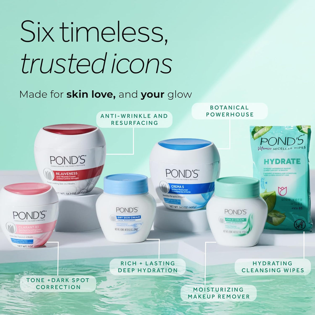 POND'S Rejuveness Face Cream, 14.1 oz