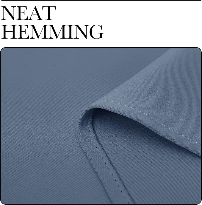 NICETOWN Bedroom Curtains, Home Decoration Solid Thermal Insulated Draperies &