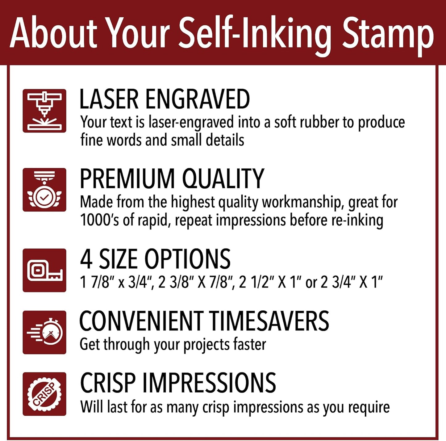Scanned Office Stamp | 4 Different Sizes | 20 Designs | Multiple Color Options | Perfect for Quick Validation of Office Documents (Scanned, Xtra Wide)