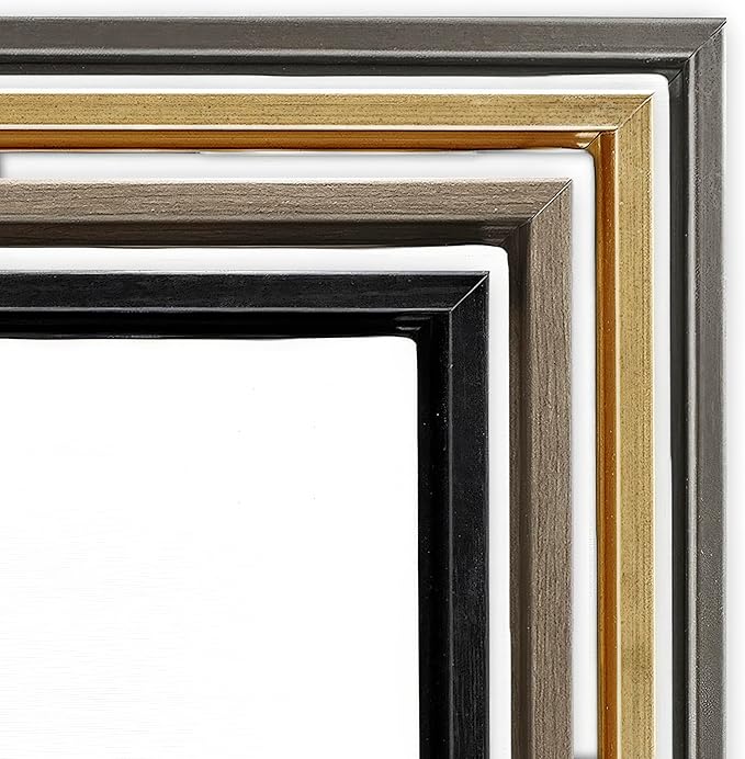 Stupell Industries Abstract Mindfulness Exercise Framed Floater Canvas Wall Art Design by Tim Parker, Gray Floater Frame, 31 x 25