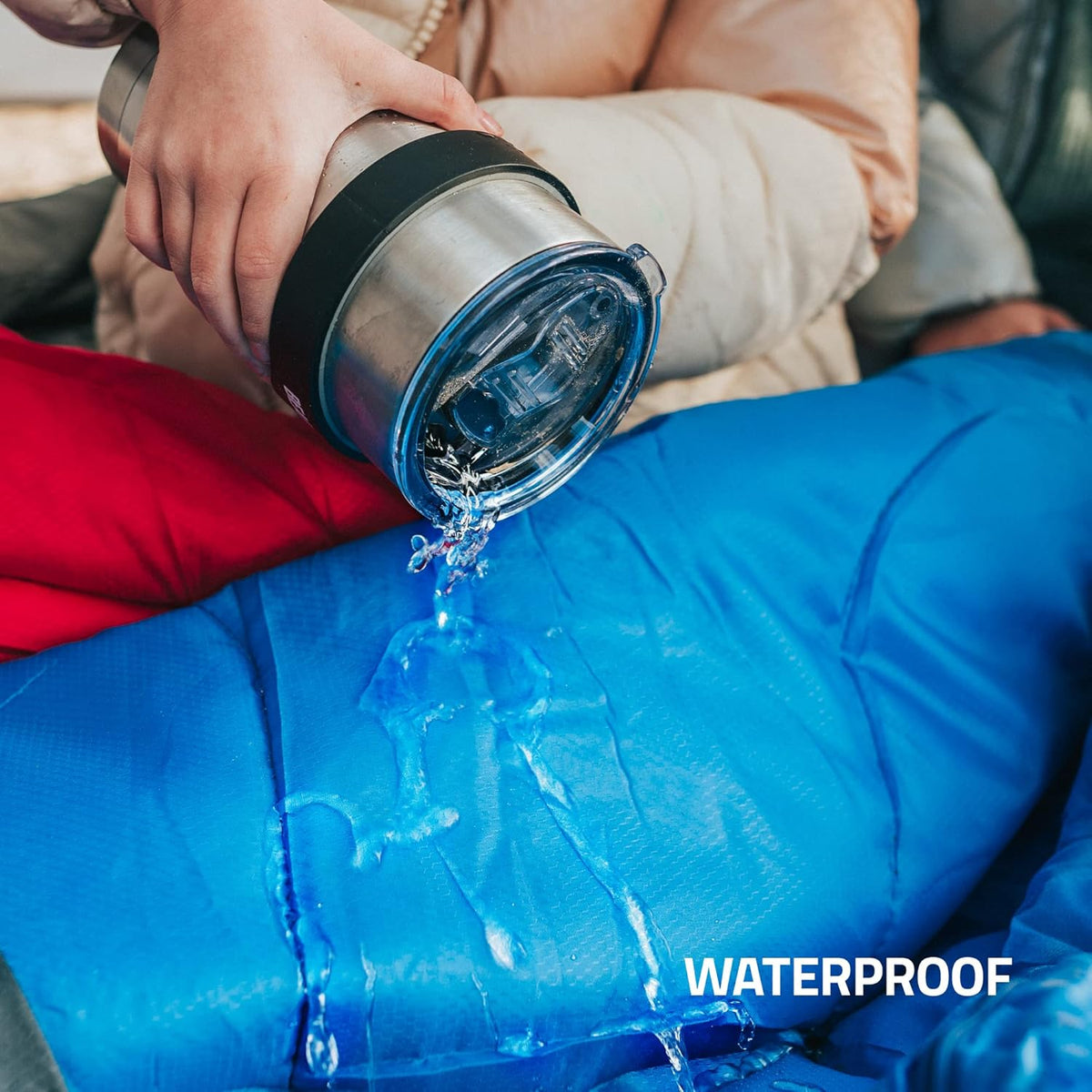 Sleeping Bag for Adults & Kids – Lightweight, Waterproof, Cold Weather Camping Sleeping Bag