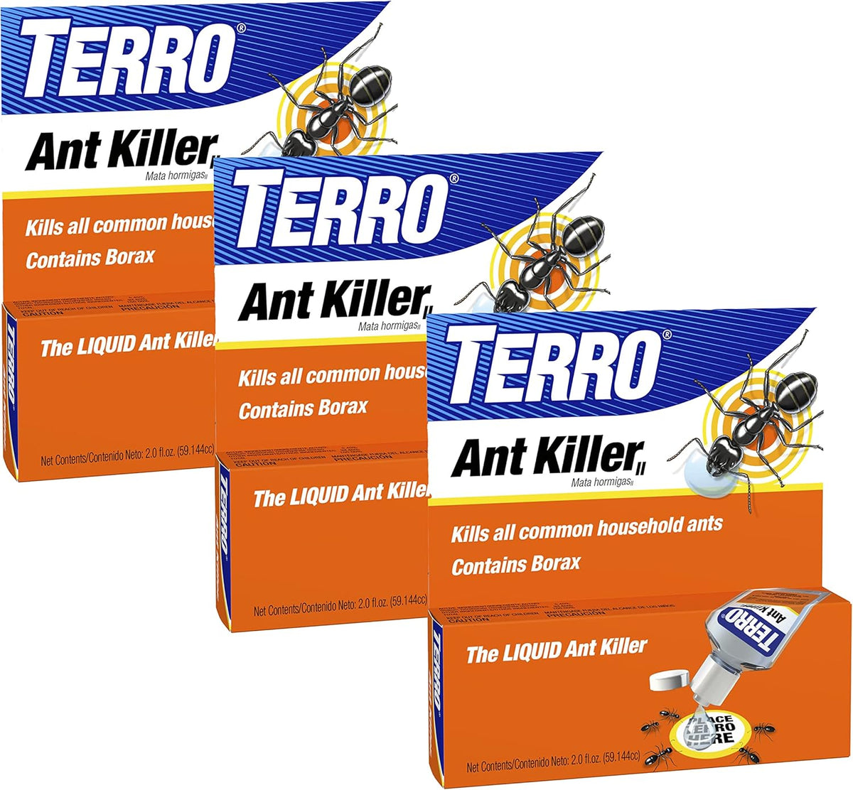 TERRO T200-3SR Liquid Ant Killer – 3 Pack