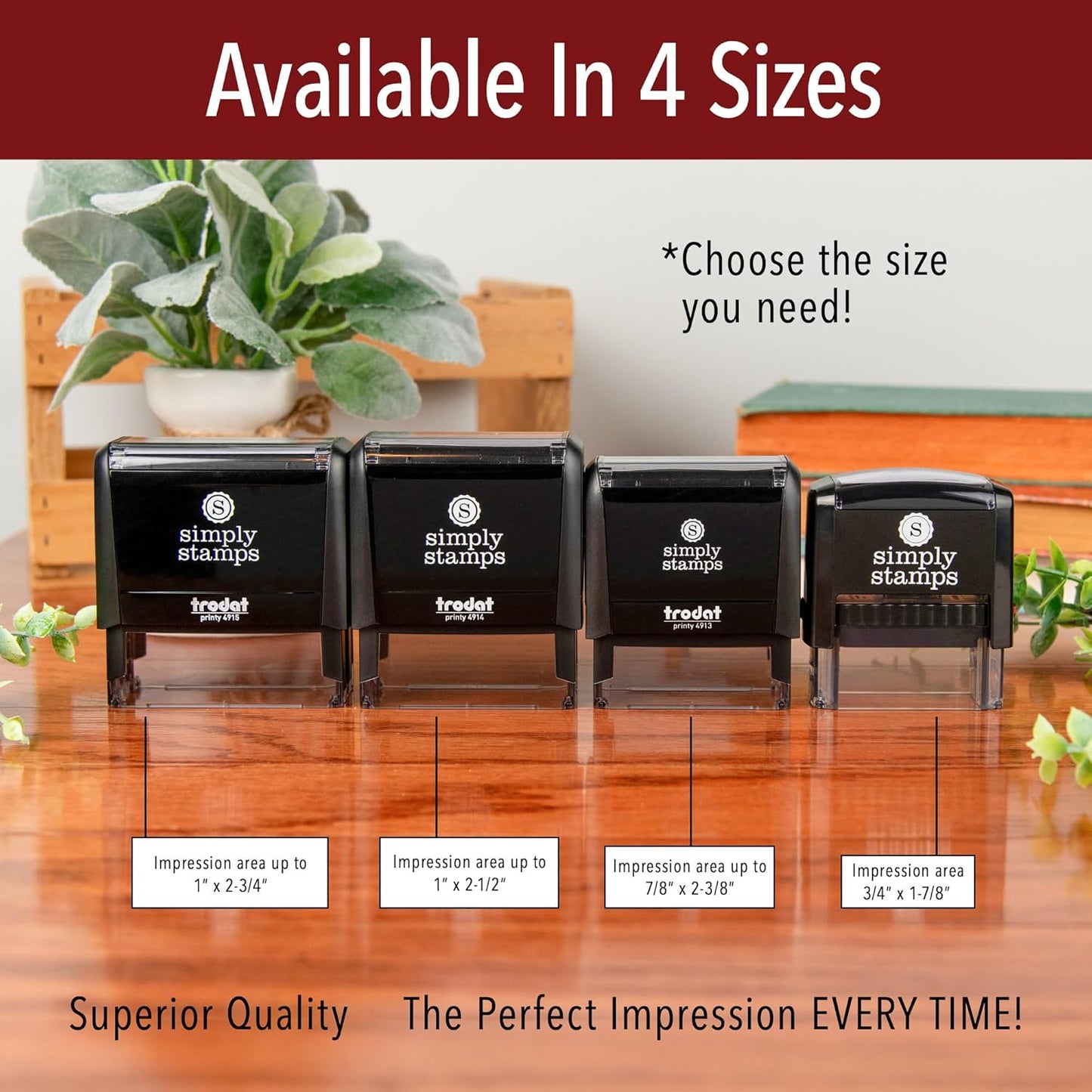 Approved/Rejected Office Stamp | 4 Different Sizes | 20 Designs | Multiple Color Options | Perfect for Quick Validation of Office Documents (Approved/Rejected, Large)