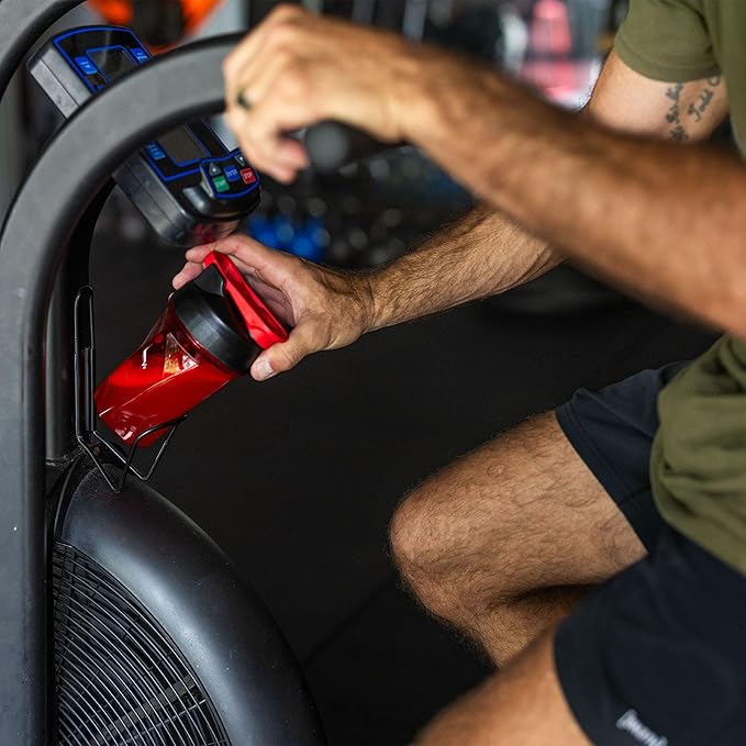 YETI Yonder Helimix Vortex Blender Shaker Bottle Holds up to 20oz | No Blending Ball or Whisk | USA Made | Portable Pre Workout Whey Protein Drink Shaker Cup | Dishwasher Safe, Navy