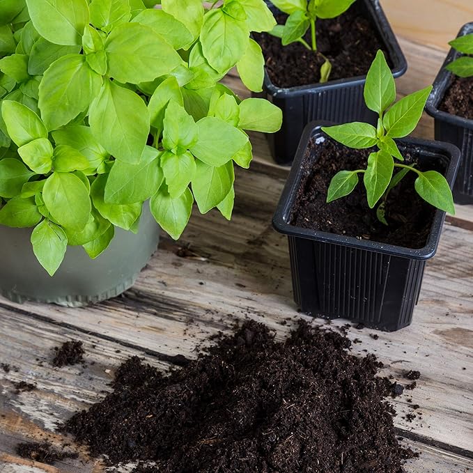 Mountain Valley Seed Company Minute Soil - Compressed Coco Coir Brick, Fiber Grow Medium, Potting Soil Indoor & Outdoor Plants, 1 Block = 15 Gal, Peat Free, OMRI Organic